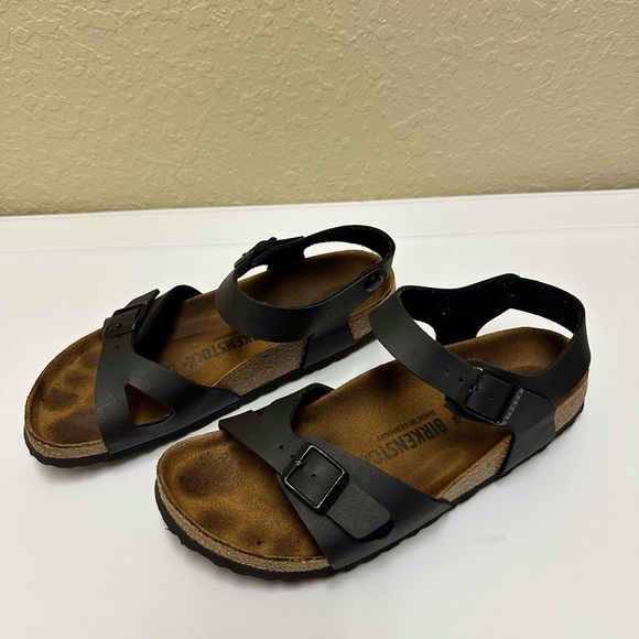 Birkenstock Rio Birko-Flor Slippers Size 38 - Picture 1 of 7